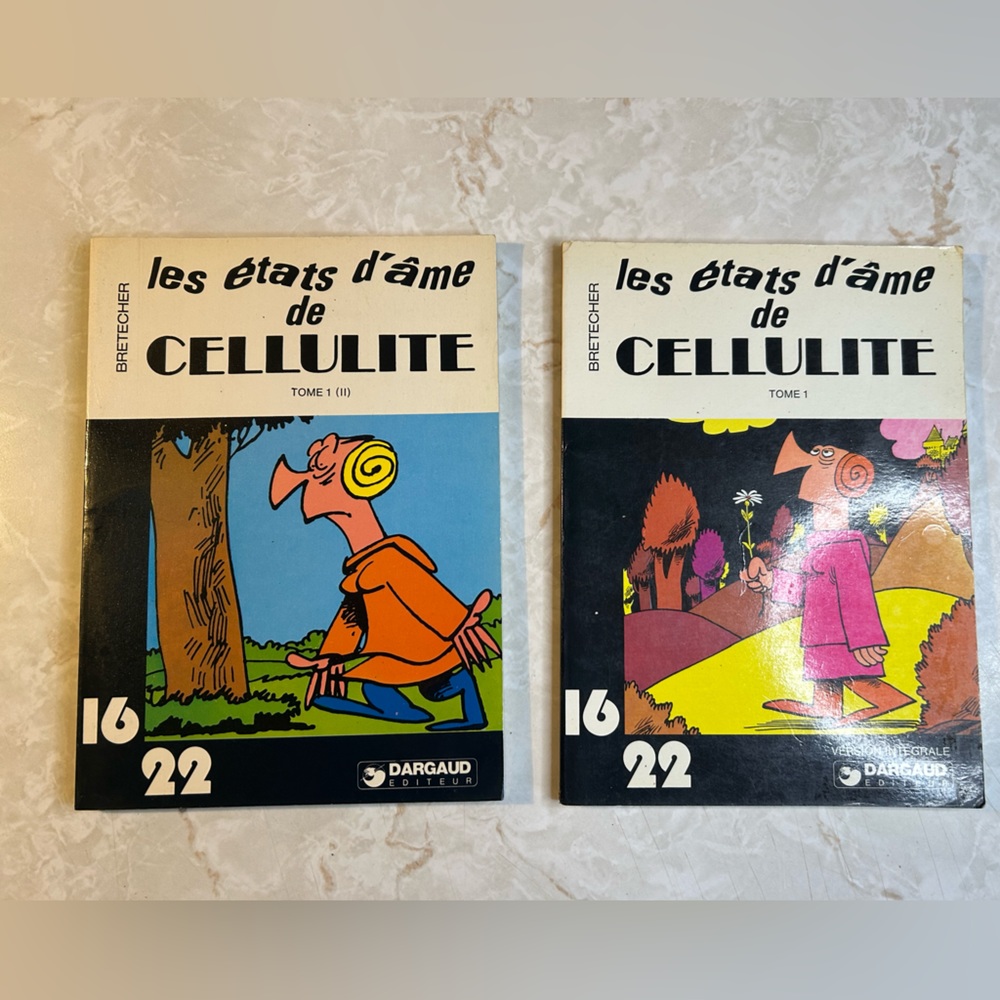 Les etats d âme de cellulite (1977) number 5 + 19 bundle of 2 (French)